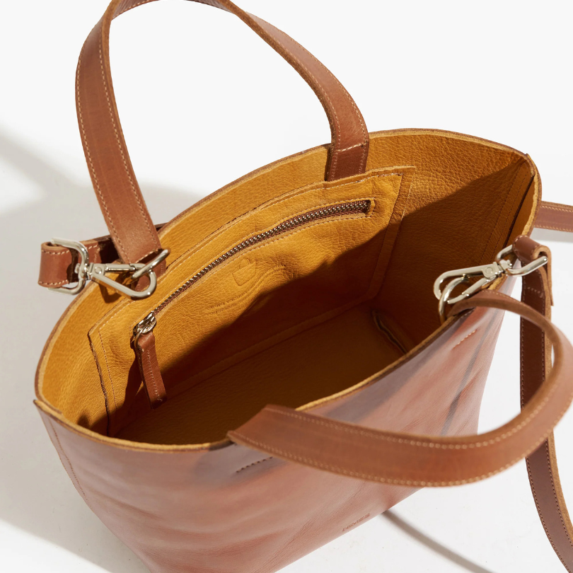Gorriti Vera Leather Handbag (Tobaco)