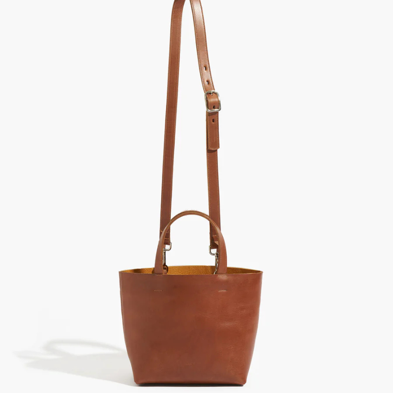 Gorriti Vera Leather Handbag (Tobaco)