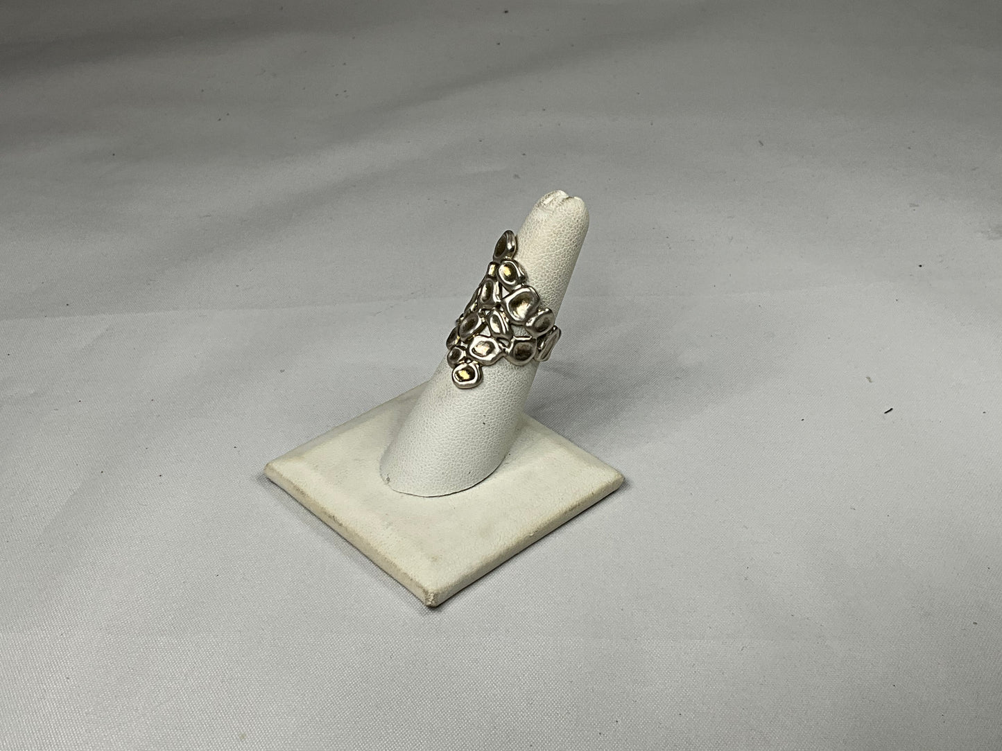 Pebble Sterling Silver Ring by Angelica Cammarota