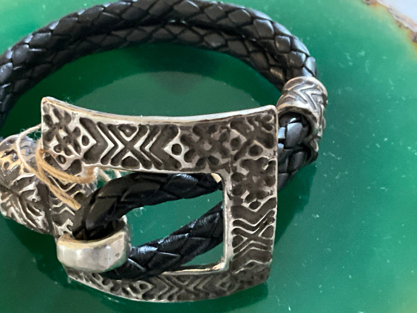 Santa Fe Wrap Bracelet (Sterling Silver Clasp) by Angelica Cammarota