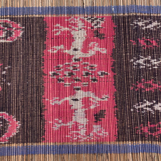 Handmade Thai Reed Table Runner (62" L x 12.5" W)