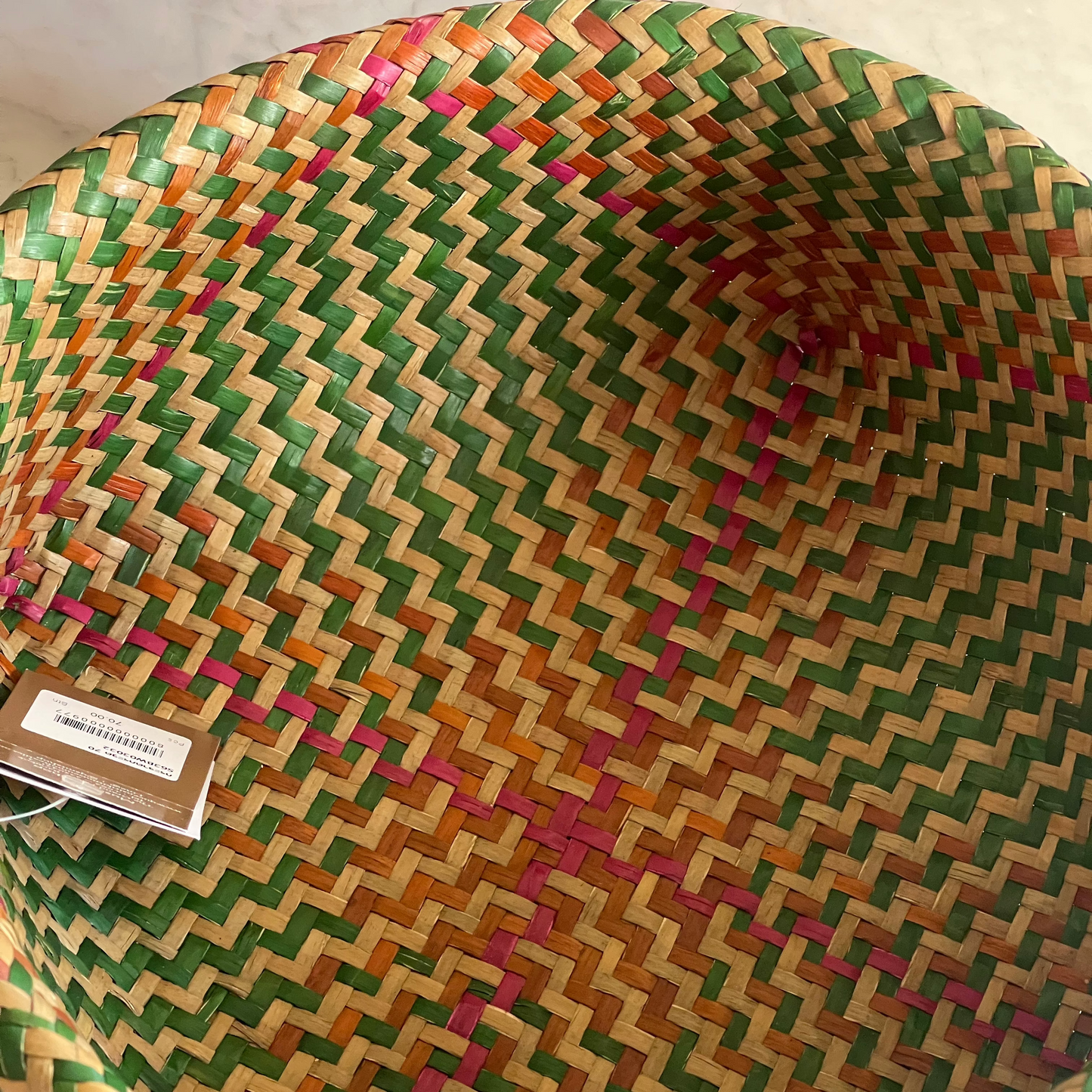 Handmade Thai Woven Basket