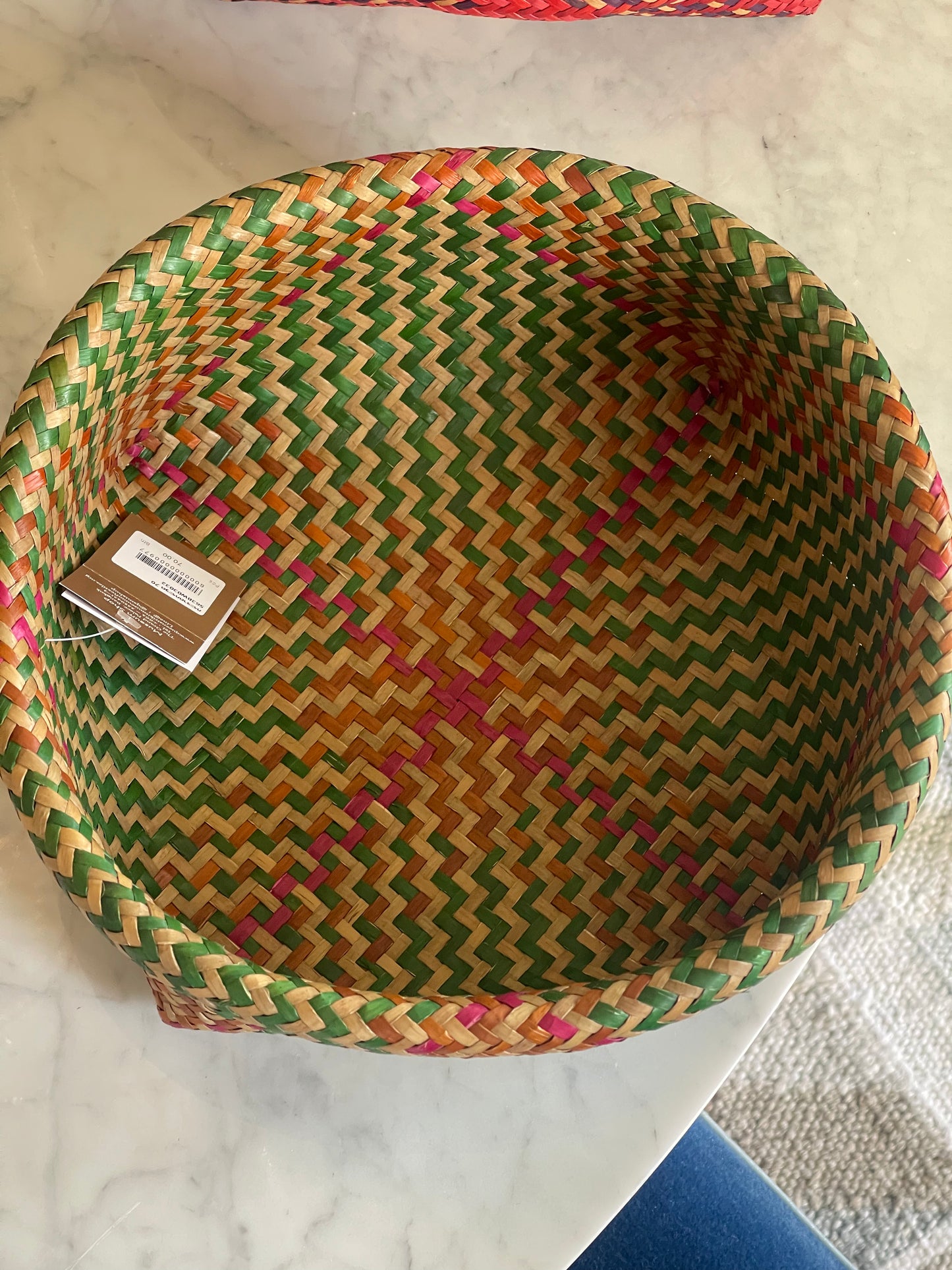 Handmade Thai Woven Basket