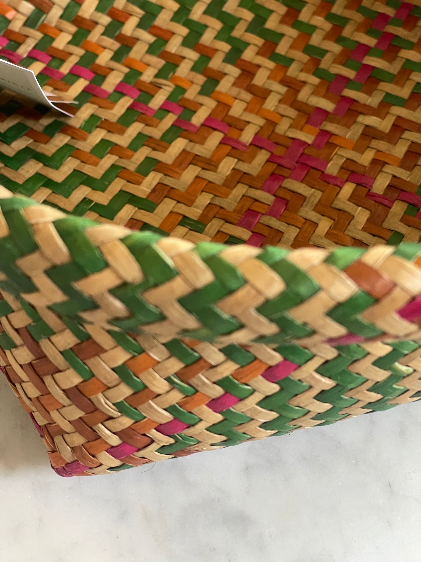 Handmade Thai Woven Basket