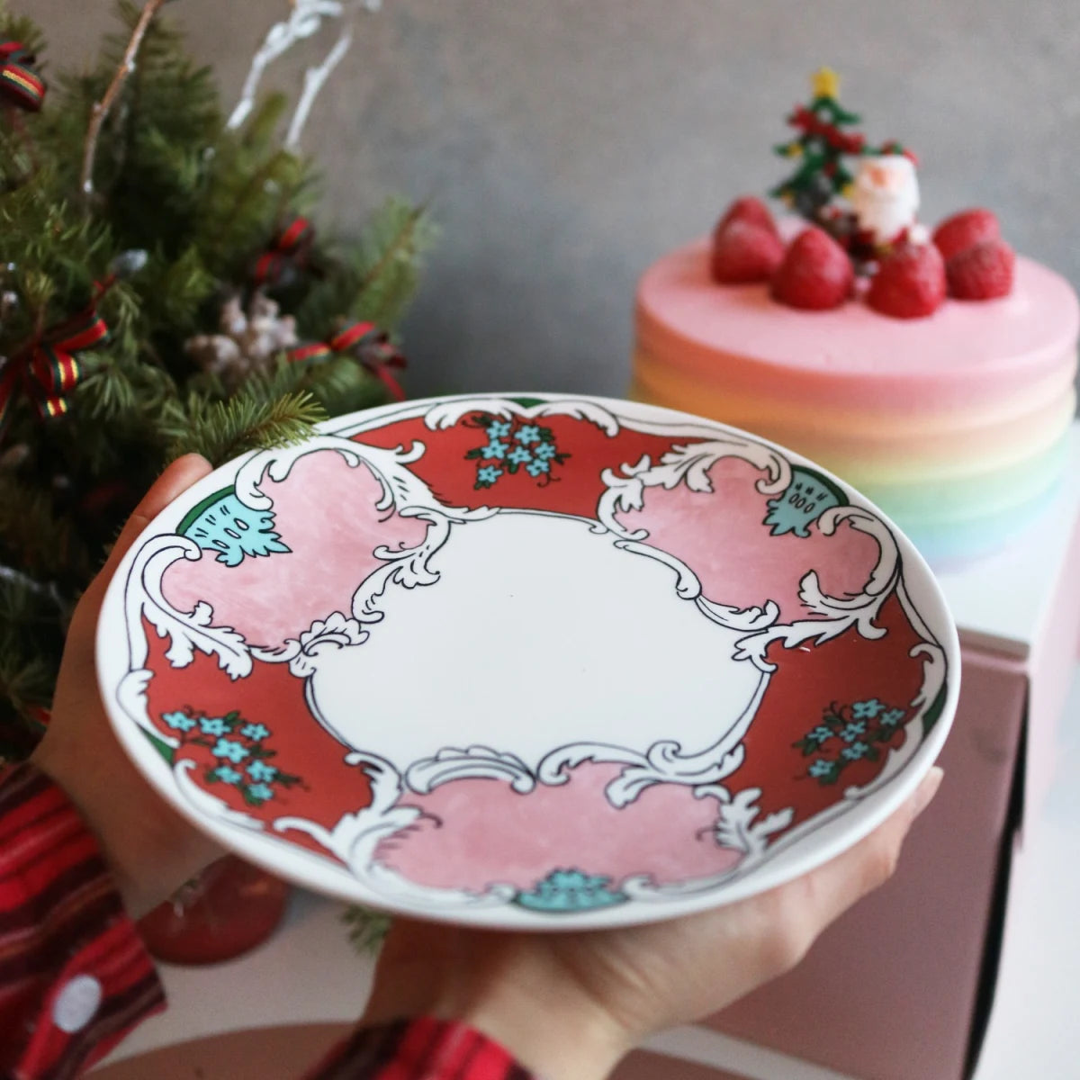 Camille Salad Plate