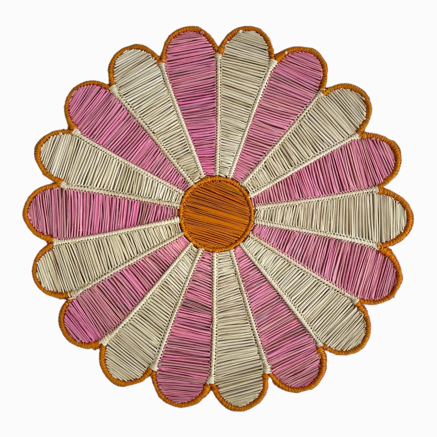 Margarita Placemat from Colombia (Pink and Orange)