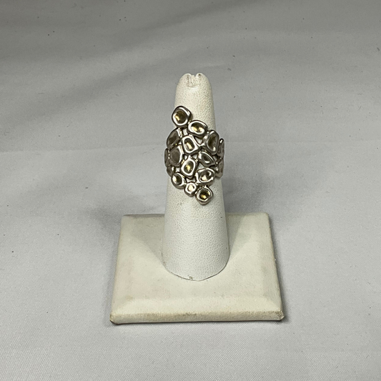 Pebble Sterling Silver Ring by Angelica Cammarota