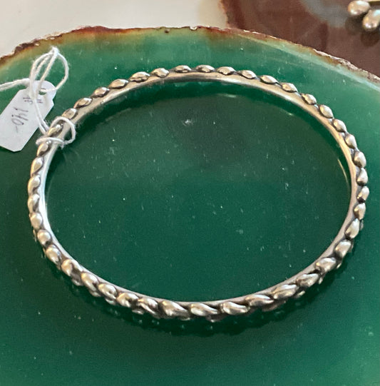 Bud Bangles - Sterling Silver Bracelets by Angelica Cammarota