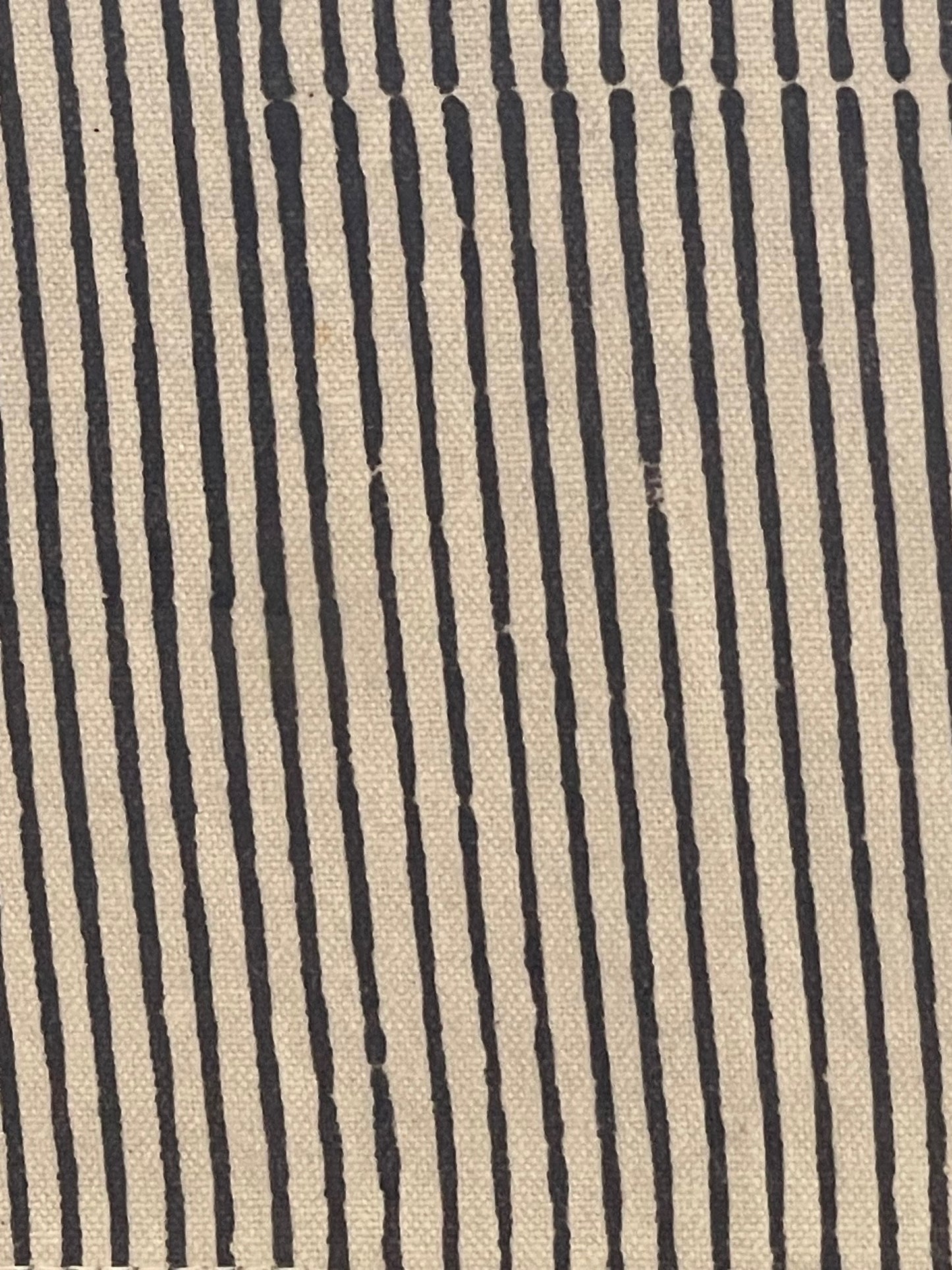 Navy and White Striped Cotton Placemats (Set of 6)