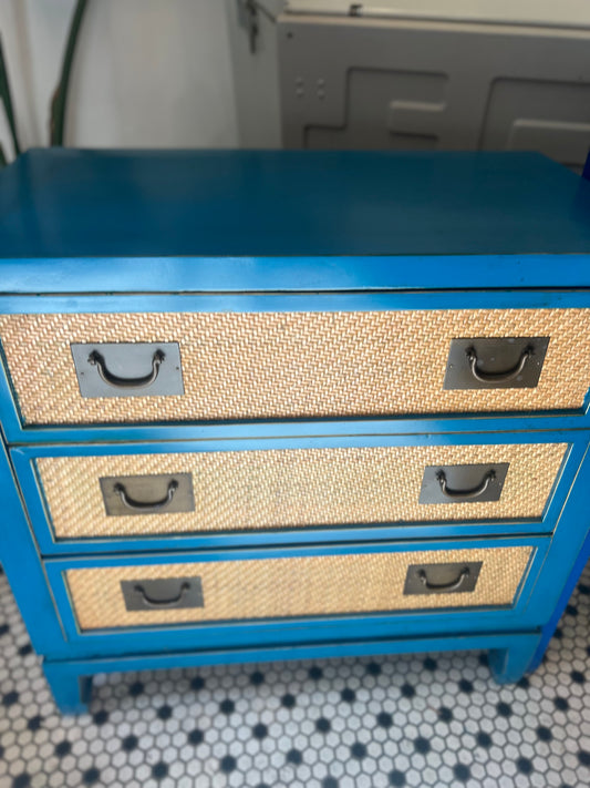 Handmade Blue Bedroom Clothes Drawer