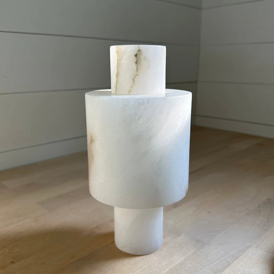 Maxine Vase - Alabaster