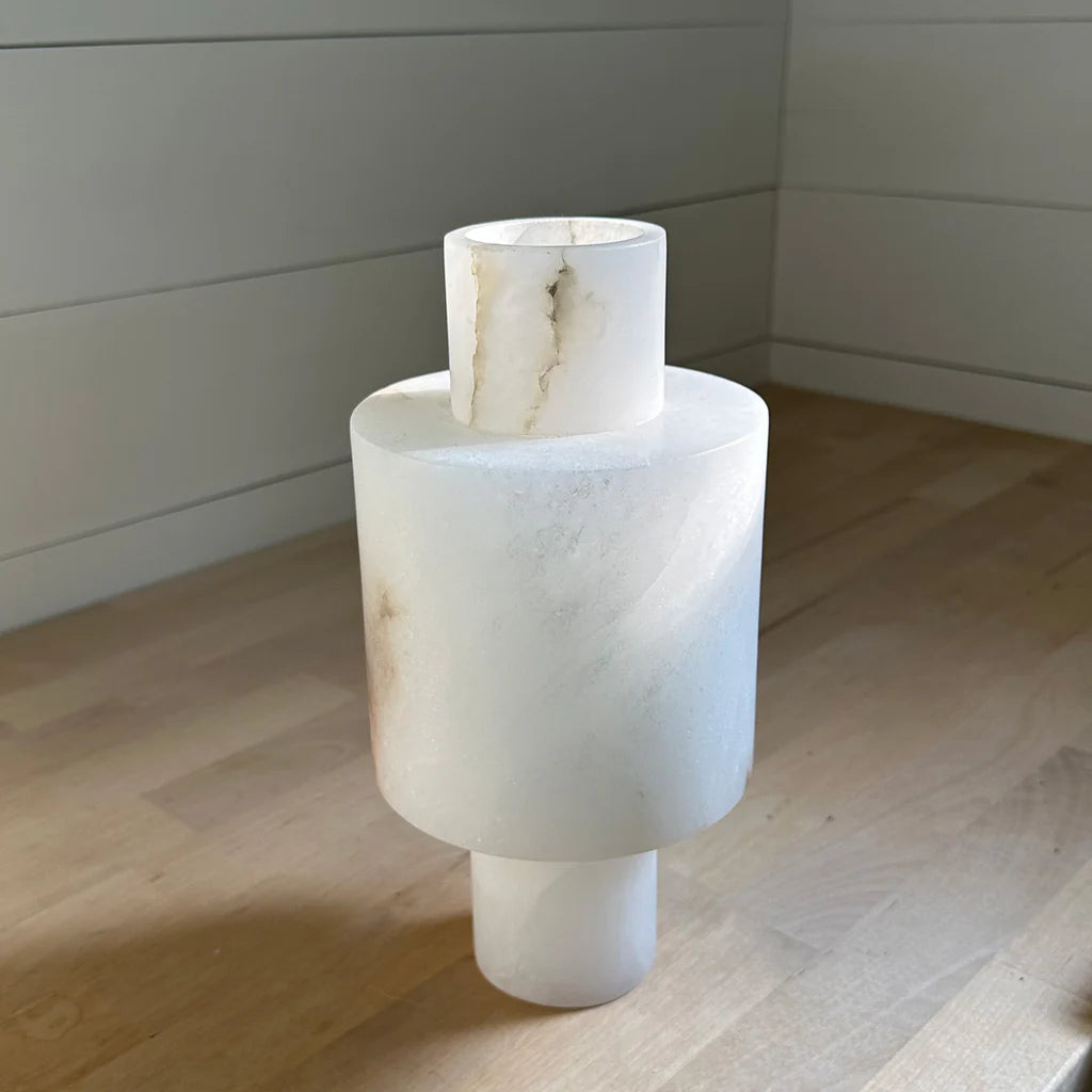 Maxine Vase - Alabaster