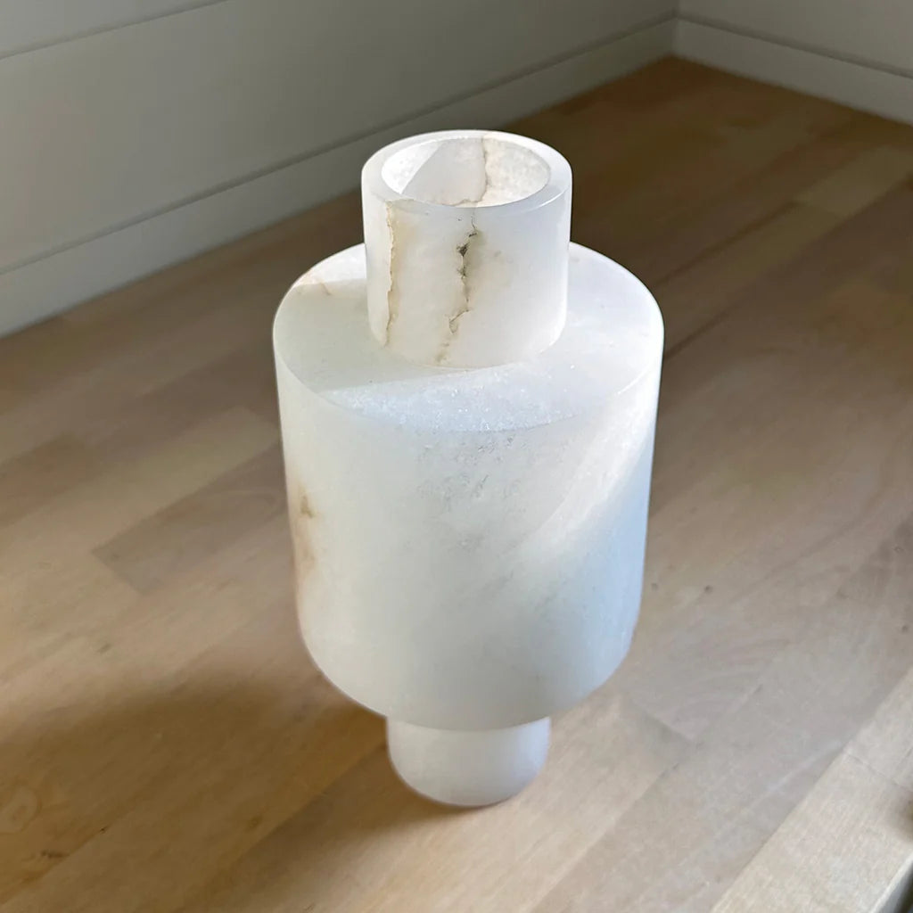 Maxine Vase - Alabaster