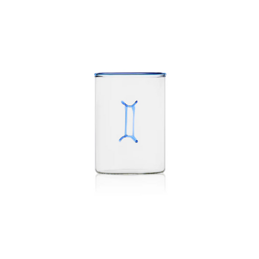 Astrological Low Ball Glasses - Gemini