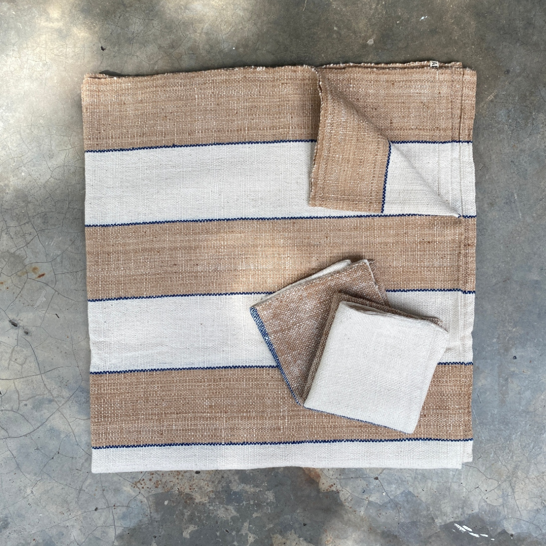 Handwoven Organic Cotton Towels (multi-purpose)