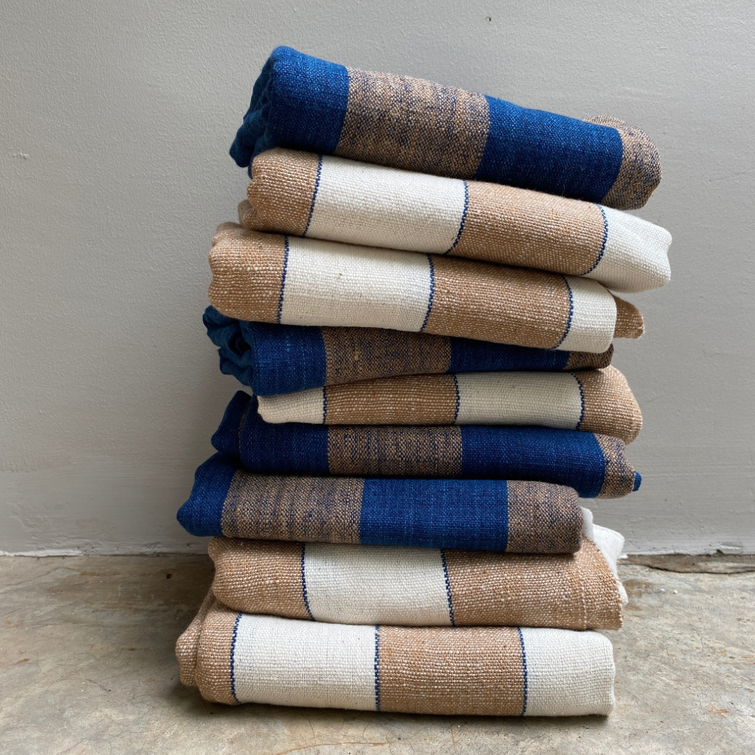 Handwoven Organic Cotton Towels (multi-purpose)