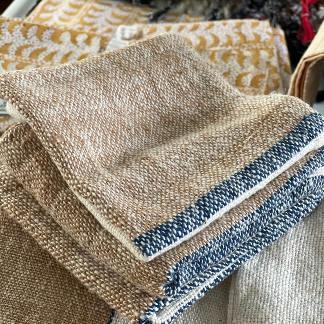 Handwoven Organic Cotton Washcloths