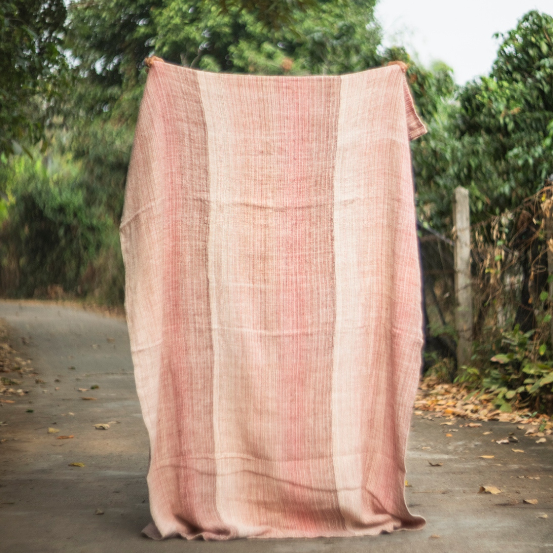 Rose Ombre Oudomxay Blanket