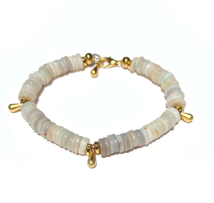 Handmade Stone beaded bracelet